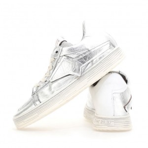 A.S.98 Adria Sneakers Argento | IT-QVC-390168