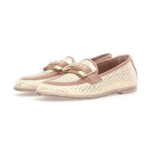 A.S.98 Janele flat shoes Oro | IT-EYB-984317