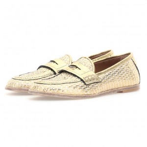 A.S.98 Janene flat shoes Oro | IT-YDG-607453