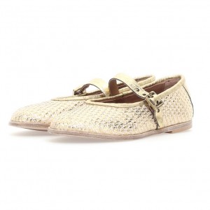 A.S.98 Janet flat shoes Oro | IT-WDS-856137