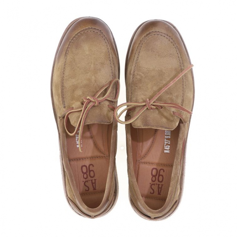 A.S.98 Aldous flat shoes Marroni Chiaro | IT-JQB-685370