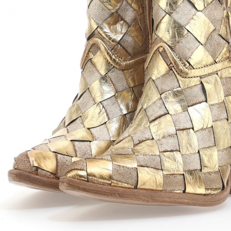 A.S.98 Bette Ankle boots Oro | IT-SHU-405716