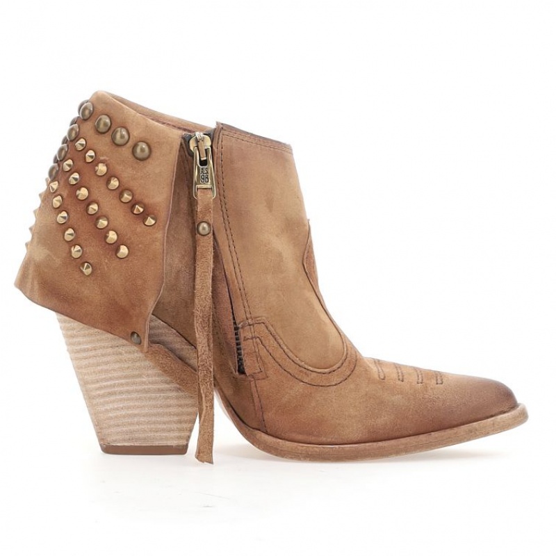 A.S.98 Blondie Ankle boots Gialle | IT-ZQM-529874