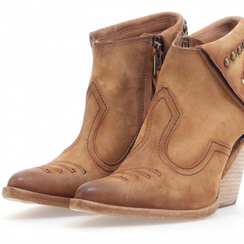 A.S.98 Blondie Ankle boots Gialle | IT-ZQM-529874