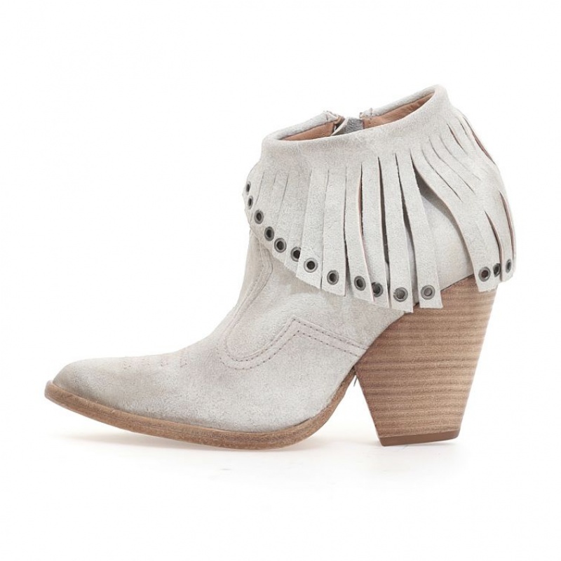 A.S.98 Brigit Ankle boots Beige | IT-SDB-263714