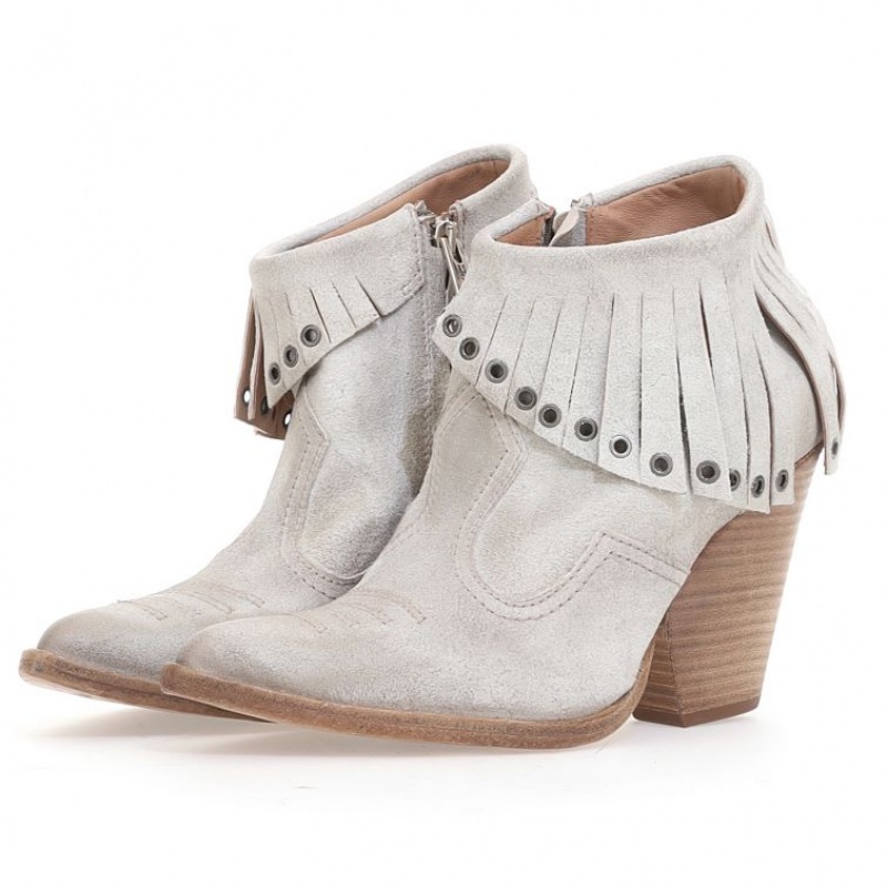 A.S.98 Brigit Ankle boots Beige | IT-SDB-263714