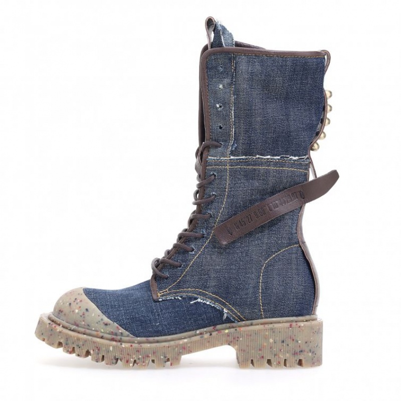 A.S.98 Cardon Ankle boots Blu Cioccolato | IT-PVU-158740