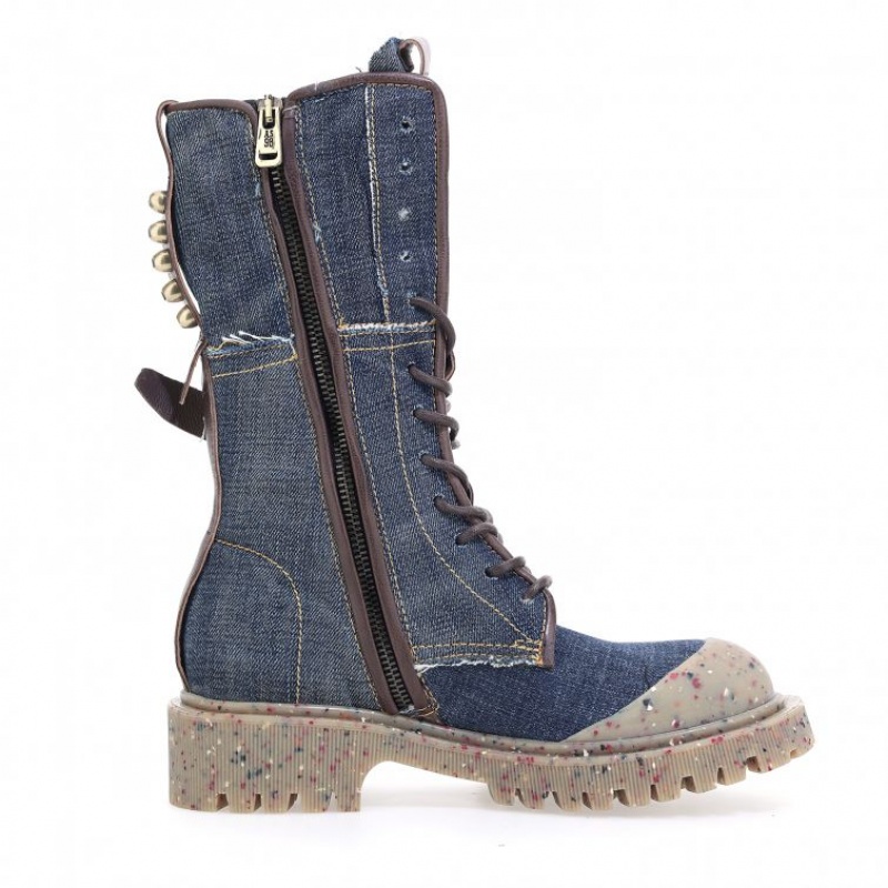 A.S.98 Cardon Ankle boots Blu Cioccolato | IT-PVU-158740