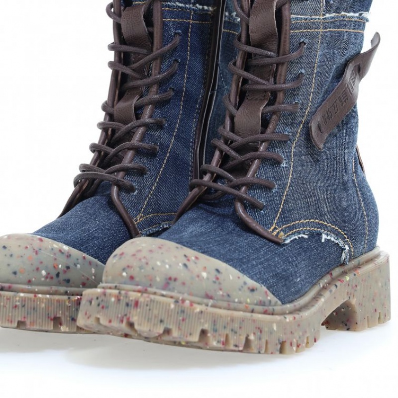 A.S.98 Cardon Ankle boots Blu Cioccolato | IT-PVU-158740