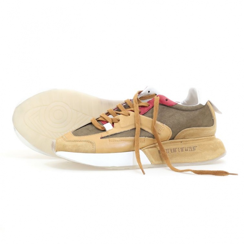 A.S.98 Franklyn Sneakers Khaki | IT-DTC-823961