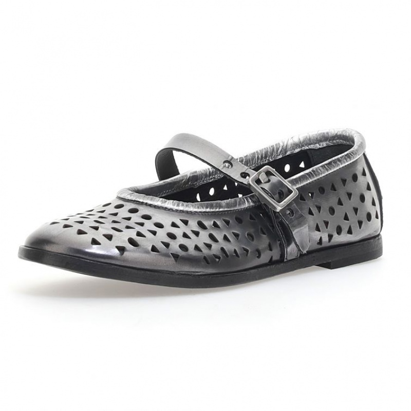 A.S.98 Jacaline flat shoes Titanium | IT-IDL-405973