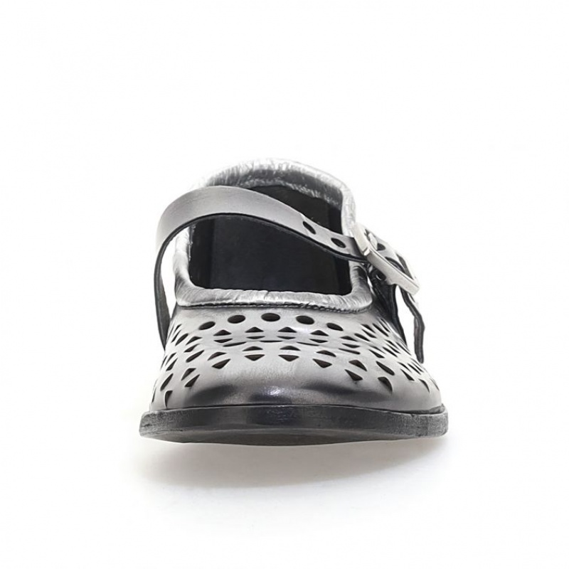 A.S.98 Jacaline flat shoes Titanium | IT-IDL-405973