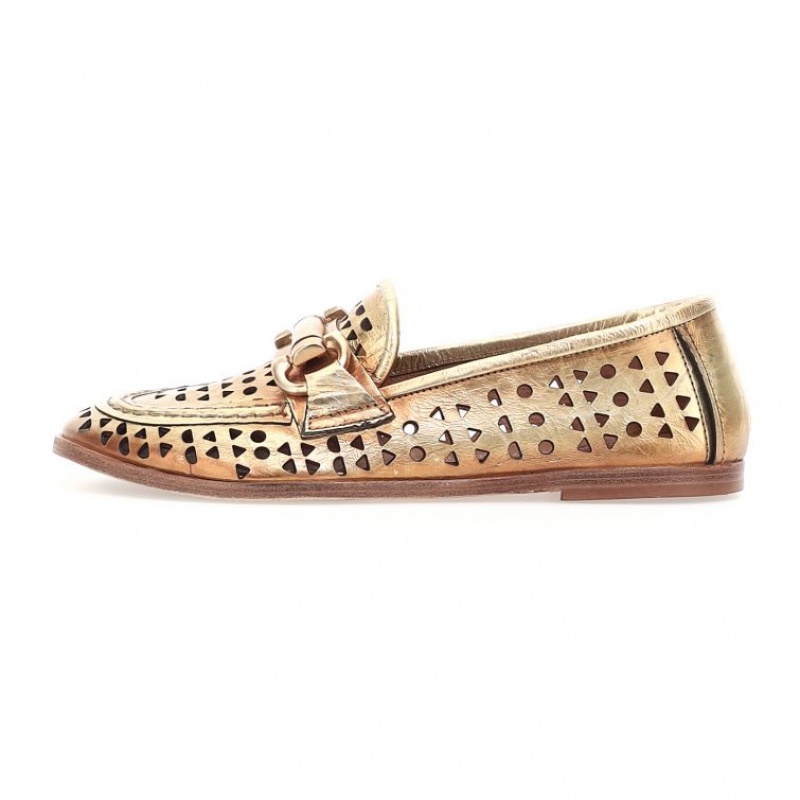 A.S.98 Jacklyn flat shoes Oro | IT-XUZ-897120