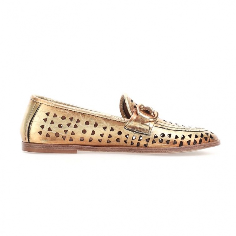 A.S.98 Jacklyn flat shoes Oro | IT-XUZ-897120