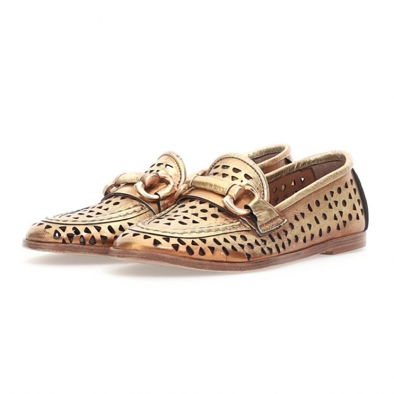 A.S.98 Jacklyn flat shoes Oro | IT-XUZ-897120