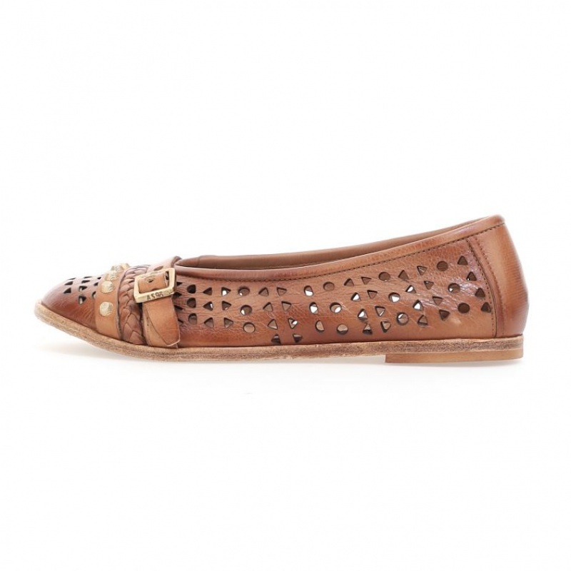 A.S.98 Jakki flat shoes Marroni | IT-REM-601284