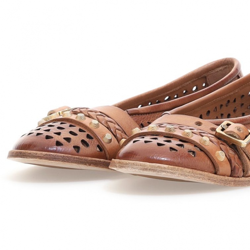 A.S.98 Jakki flat shoes Marroni | IT-REM-601284