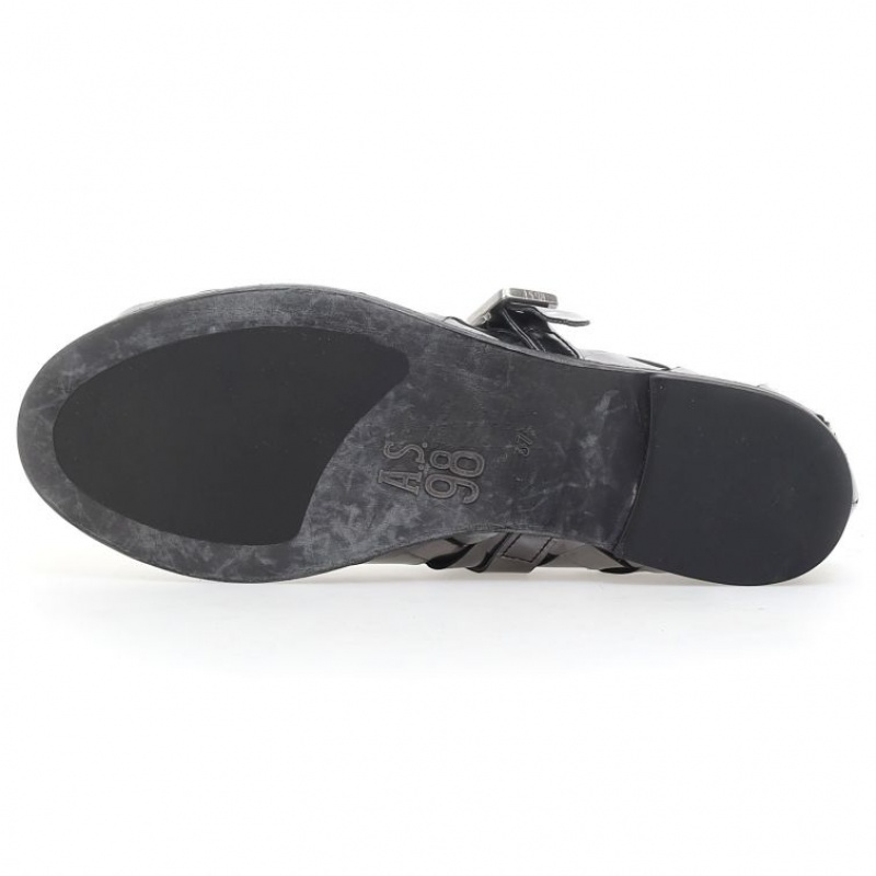 A.S.98 Janae flat shoes Titanium | IT-EKP-103647