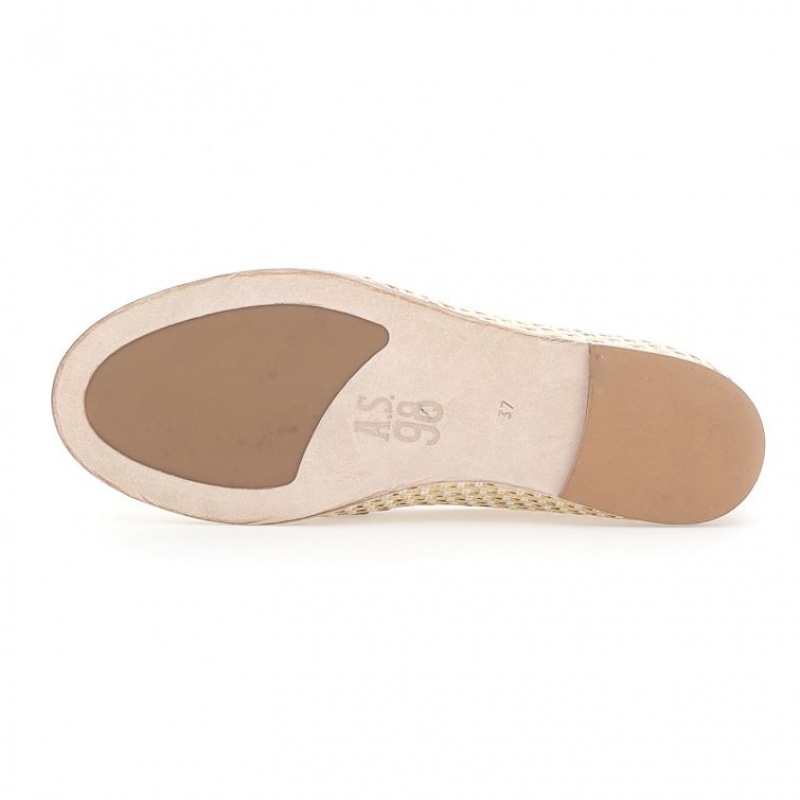 A.S.98 Janele flat shoes Oro | IT-EYB-984317