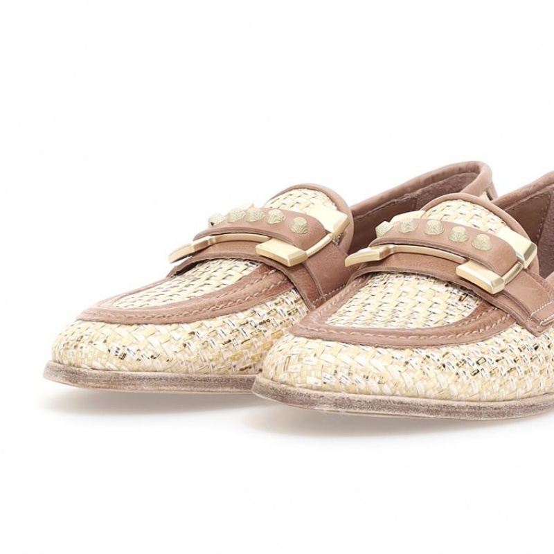 A.S.98 Janele flat shoes Oro | IT-EYB-984317