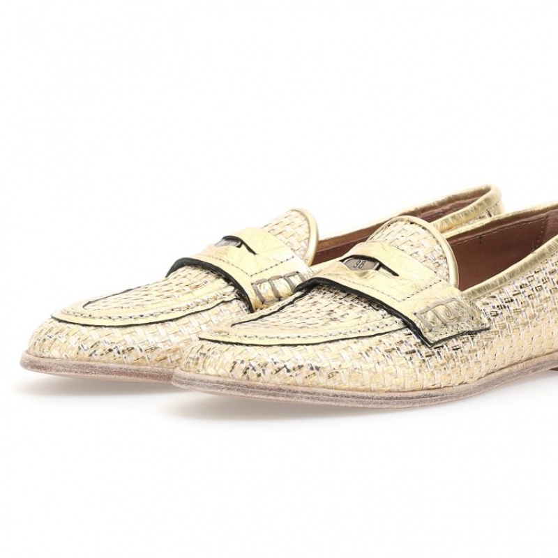 A.S.98 Janene flat shoes Oro | IT-YDG-607453