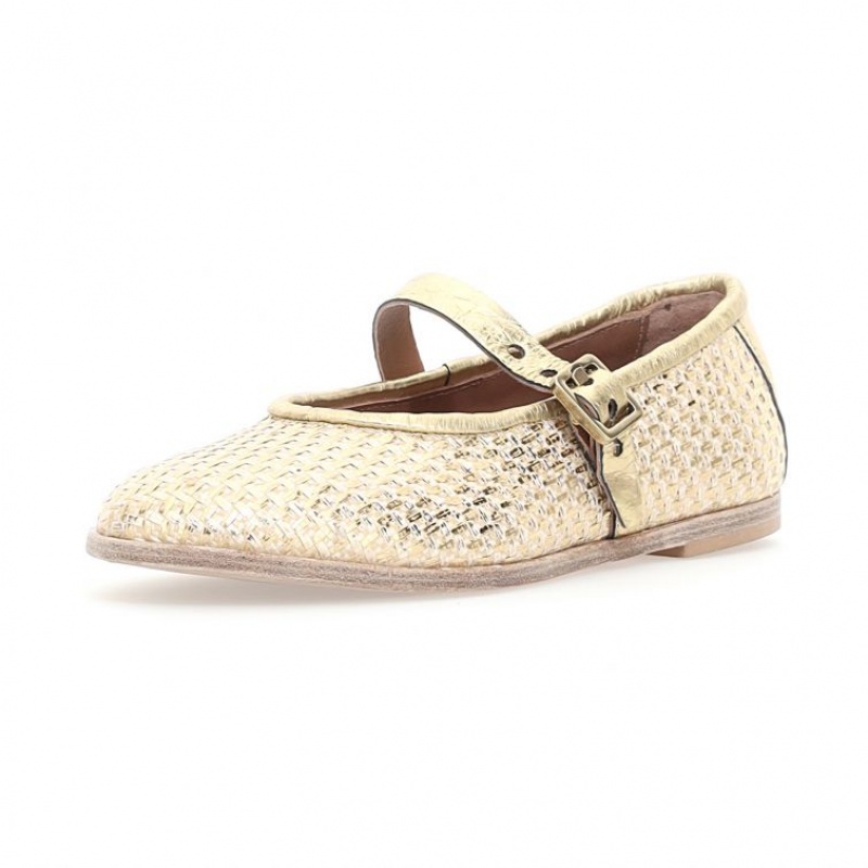 A.S.98 Janet flat shoes Oro | IT-WDS-856137