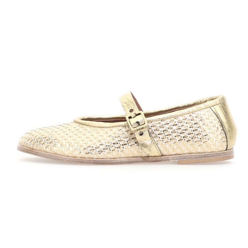 A.S.98 Janet flat shoes Oro | IT-WDS-856137