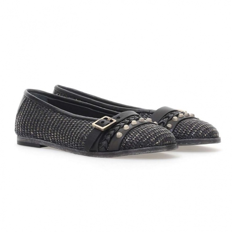 A.S.98 Jayla flat shoes Nere | IT-OBZ-638924