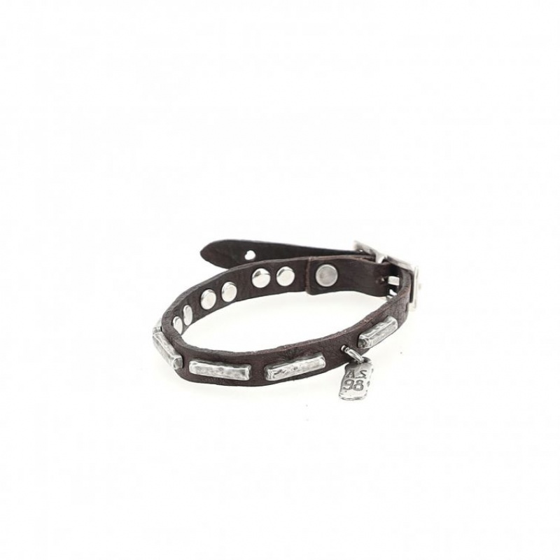 A.S.98 Jeff Bracciale Cioccolato | IT-POM-234986