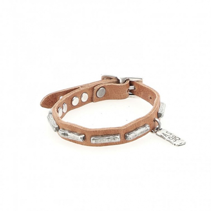 A.S.98 Jeff Bracciale Khaki | IT-WXK-806713