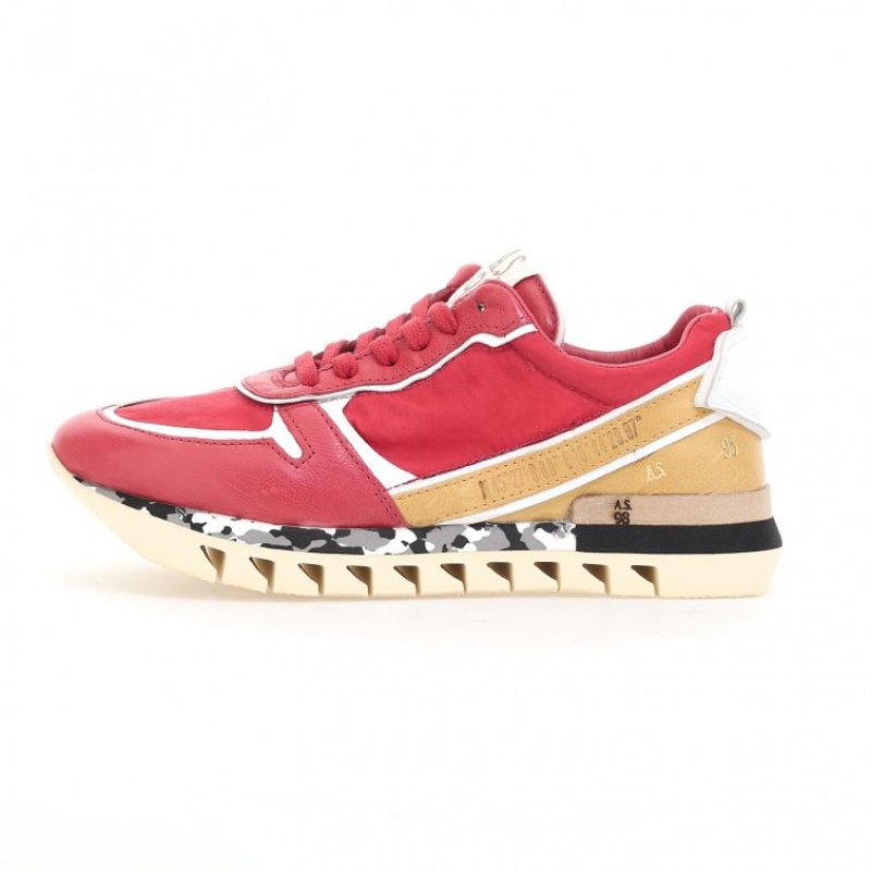 A.S.98 Julian Sneakers Rosse | IT-EAS-704396