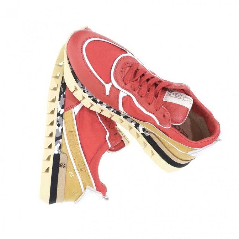 A.S.98 Julian Sneakers Rosse | IT-EAS-704396