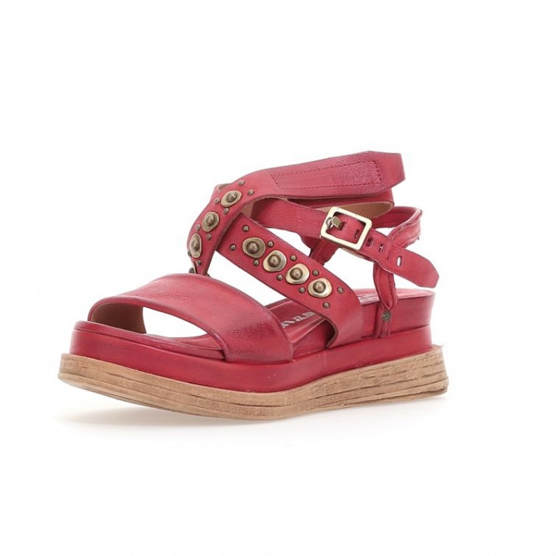 A.S.98 Ladonna Sandali Rosse Scuro | IT-ATQ-156937