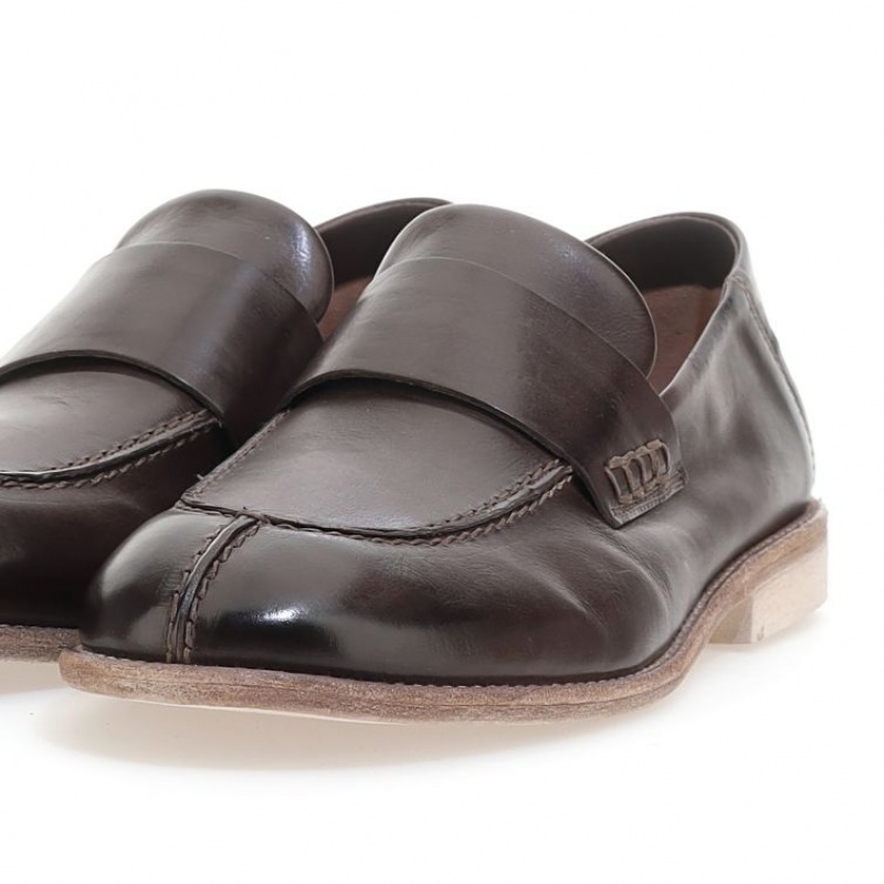 A.S.98 Ogden flat shoes Cioccolato | IT-OLS-078693