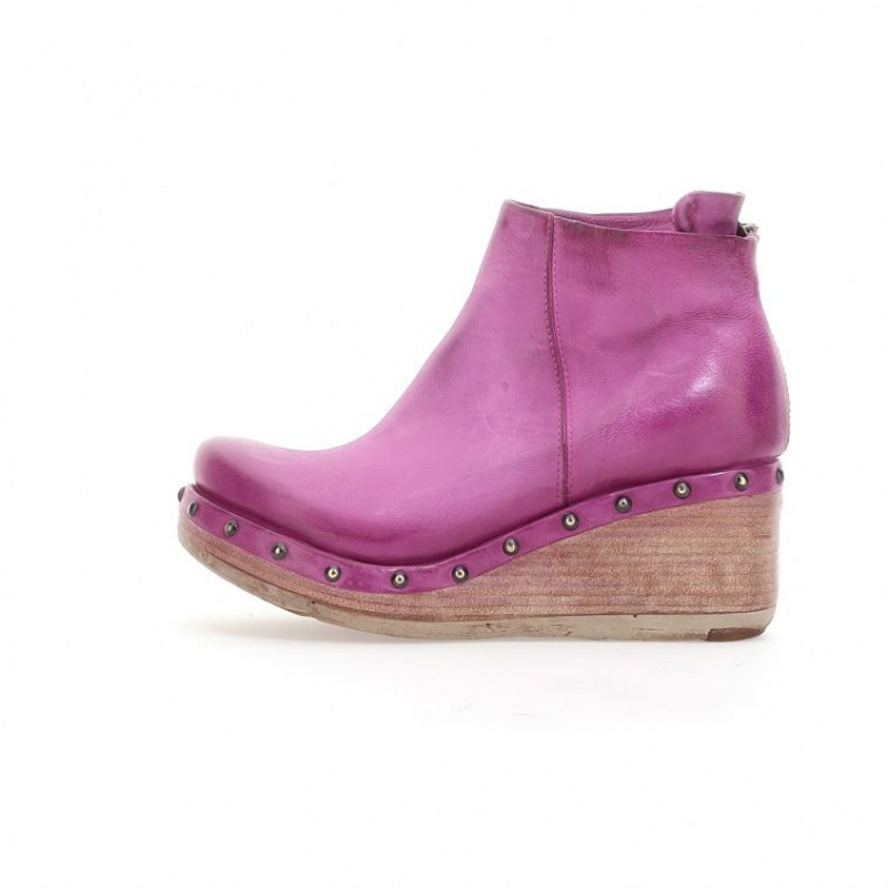 A.S.98 Pancras Ankle boots Fucsia | IT-BPT-360957