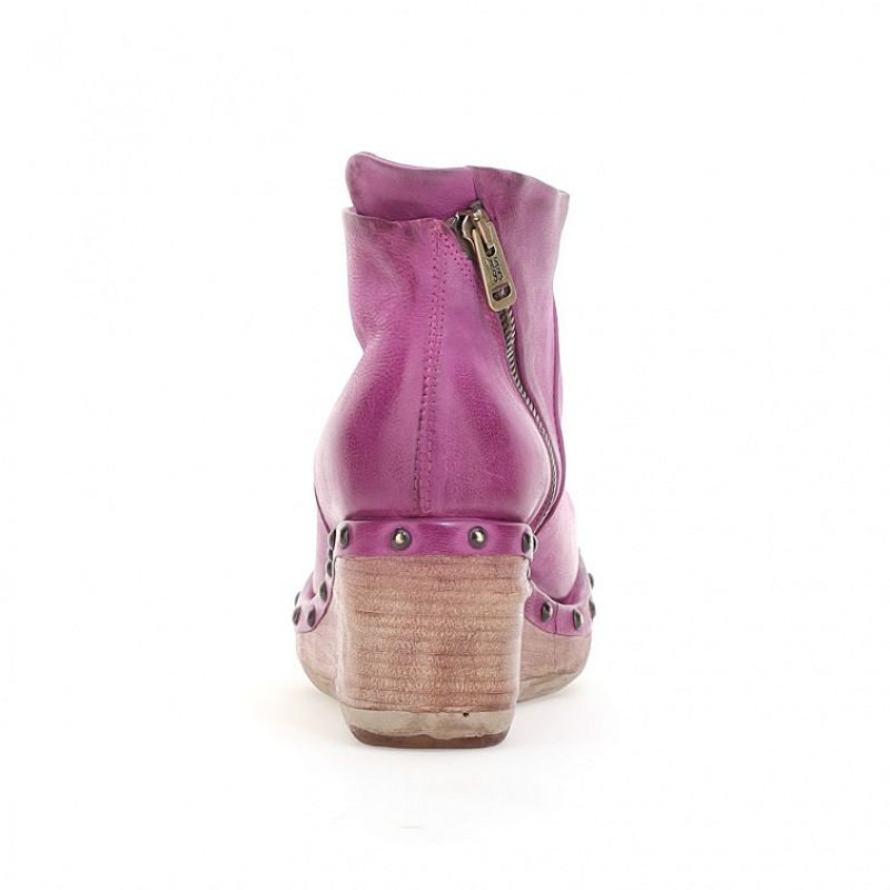 A.S.98 Pancras Ankle boots Fucsia | IT-BPT-360957