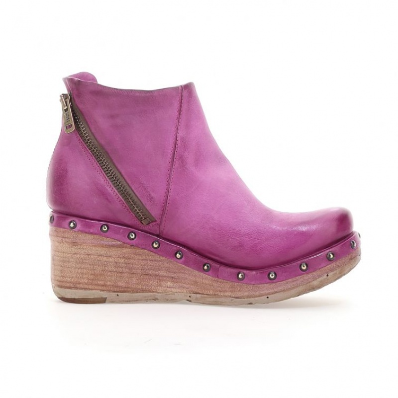 A.S.98 Pancras Ankle boots Fucsia | IT-BPT-360957