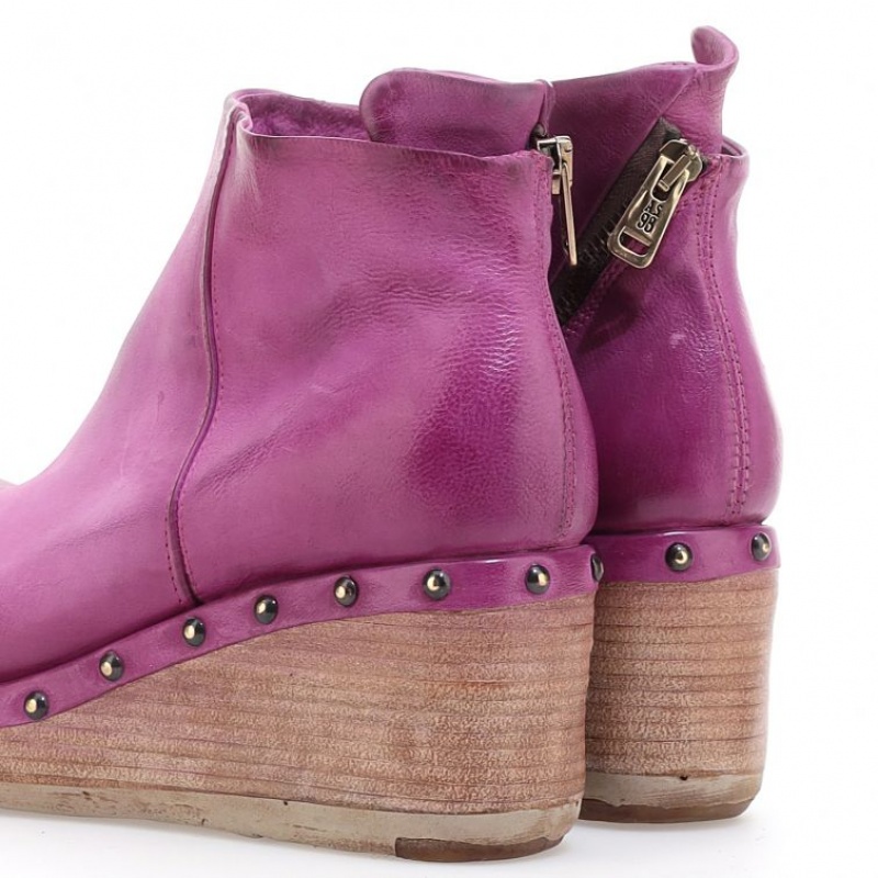 A.S.98 Pancras Ankle boots Fucsia | IT-BPT-360957