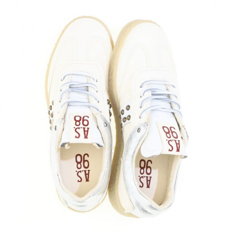 A.S.98 Roxy Sneakers Bianche | IT-WLR-629057