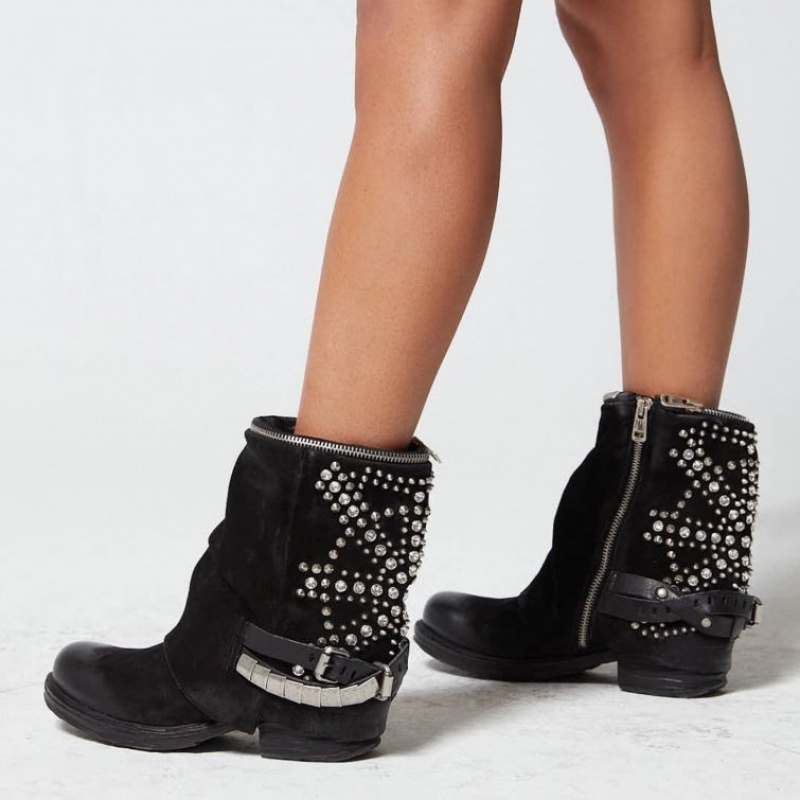 A.S.98 Saint-Shine Ankle boots Nere | IT-FQD-561723