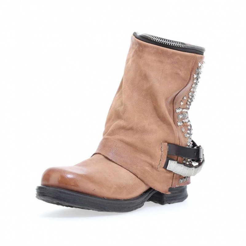 A.S.98 Saintec 259216 Ankle boots Khaki | IT-UWN-350671