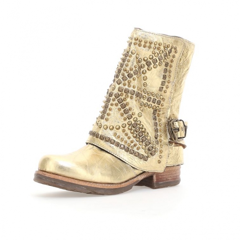 A.S.98 Shana Ankle boots Oro | IT-JXU-750316