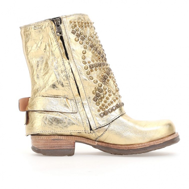 A.S.98 Shana Ankle boots Oro | IT-JXU-750316