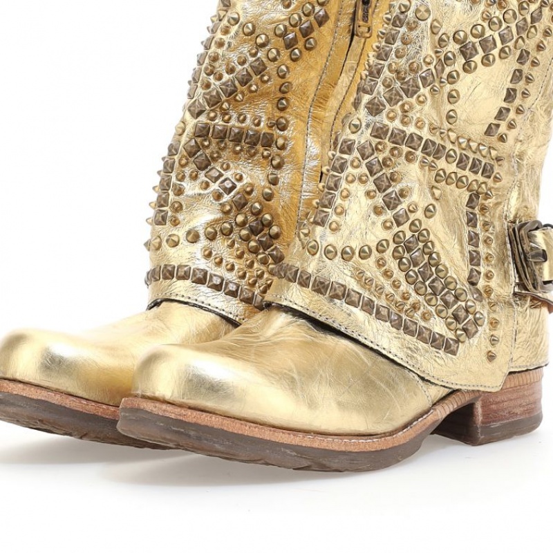 A.S.98 Shana Ankle boots Oro | IT-JXU-750316