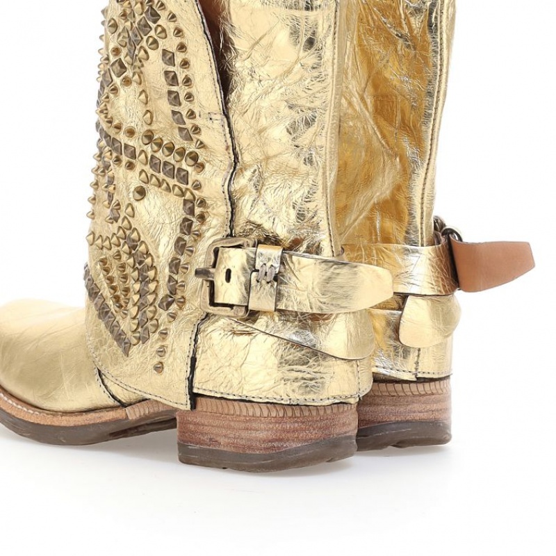 A.S.98 Shana Ankle boots Oro | IT-JXU-750316