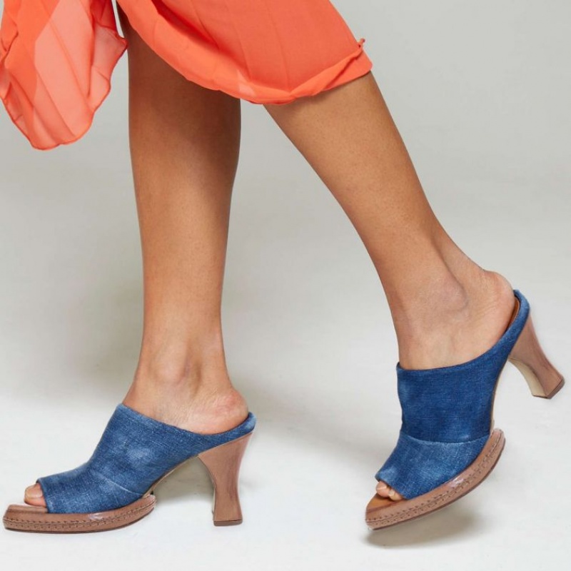 A.S.98 Vannie Mules Blu | IT-CSJ-539610