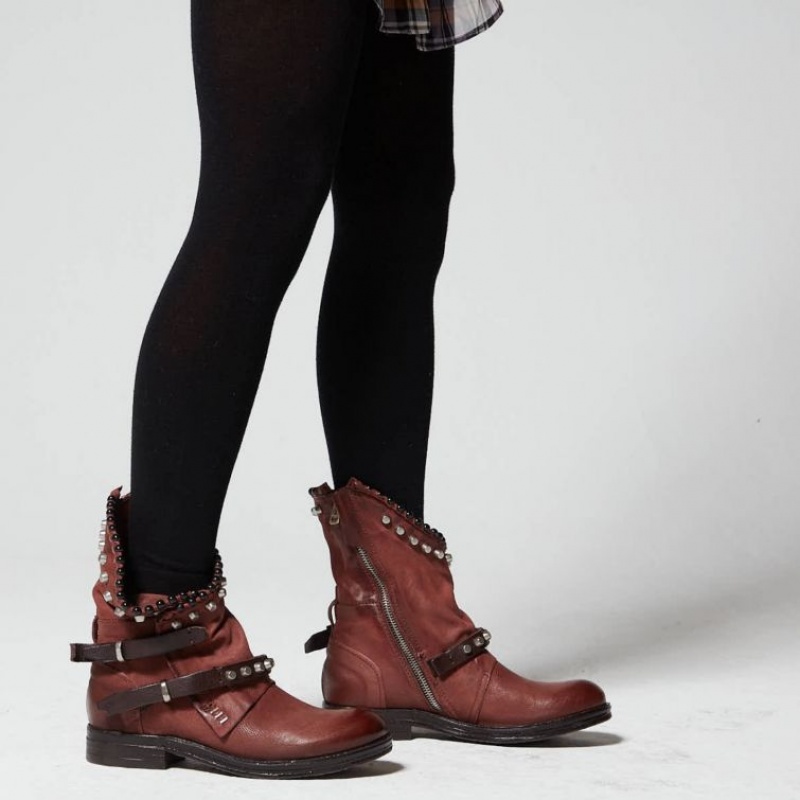 A.S.98 Verti 207239 Ankle boots Rosse | IT-WJF-364285