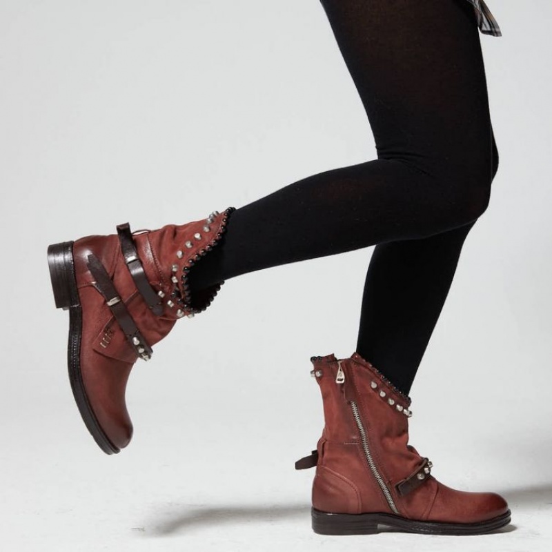 A.S.98 Verti 207239 Ankle boots Rosse | IT-WJF-364285