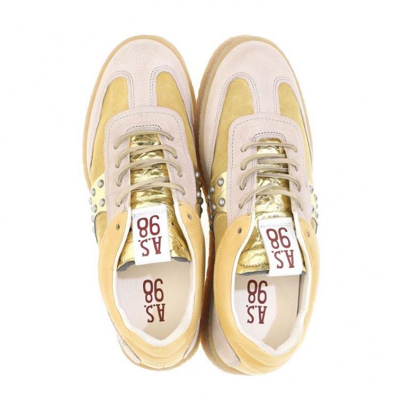 A.S.98 Waldo Sneakers Gialle | IT-LQP-218567