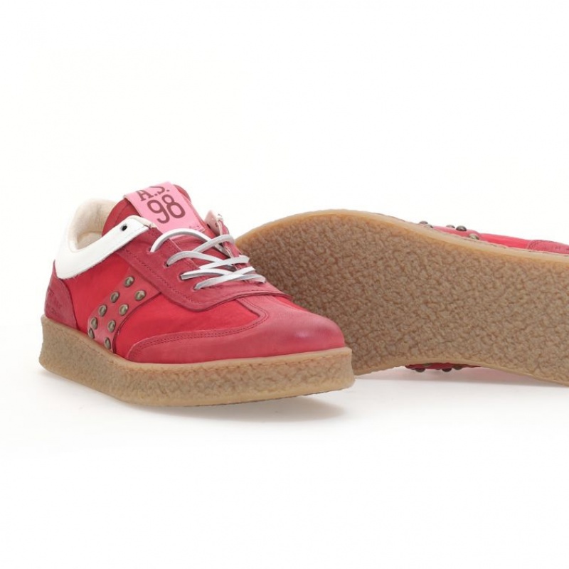 A.S.98 Waldo Sneakers Rosse | IT-FAM-527486